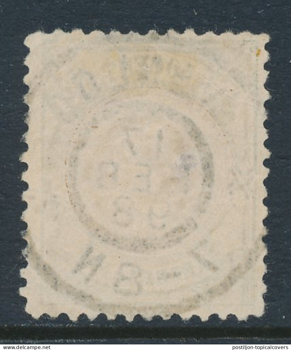 Grootrondstempel Venloo 1898 - Emissie 1896 - Storia Postale