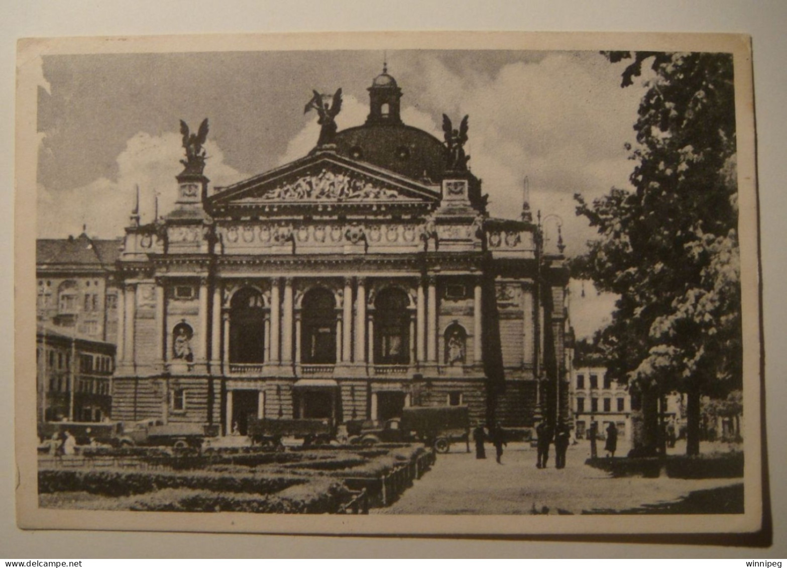 Lwow.Lemberg.2 Pc's.WWII.Operhaus.1942.German Occupation.Boim Kapelle.1943.Nowakowska-Acedanska.Poland.Ukraine - Ucrania