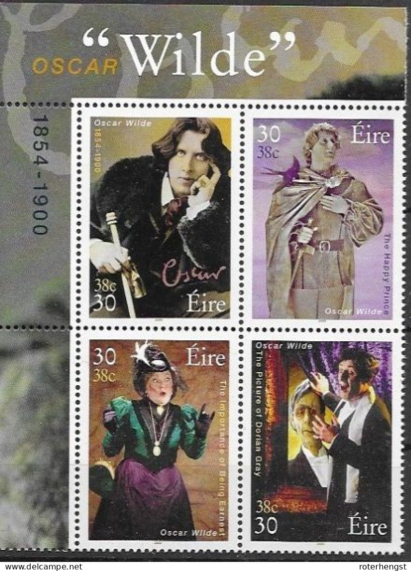 Ireland Mnh ** Oscar Wilde 2000 - Unused Stamps
