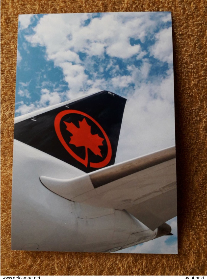 Air Canada Tail B 787, Airline Issued Card - 1946-....: Modern Tijdperk