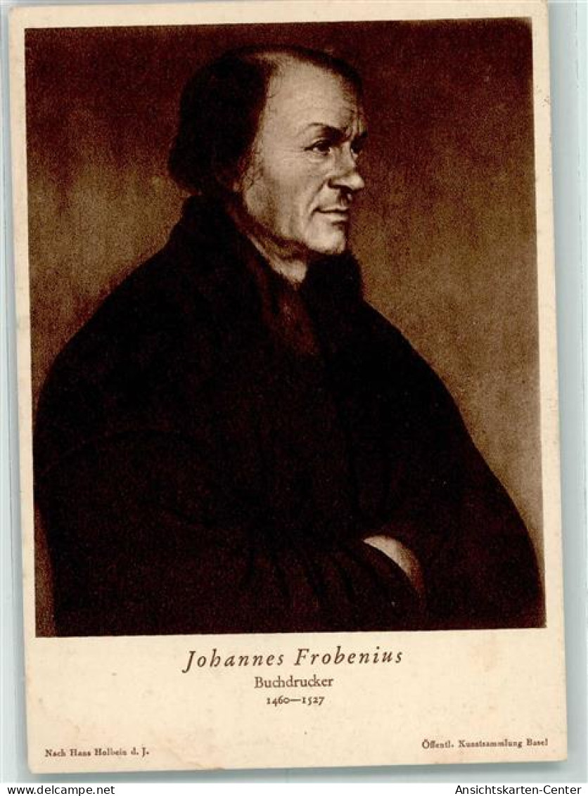 10323705 - Johannes Frobenius Buchdrucker AK - Otros & Sin Clasificación
