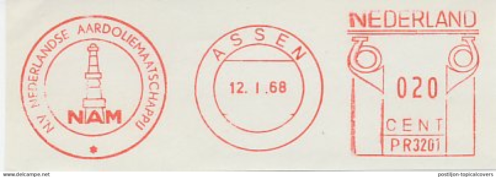 Meter Cut Netherlands 1968 NAM - Dutch Petroleum Company - Other & Unclassified