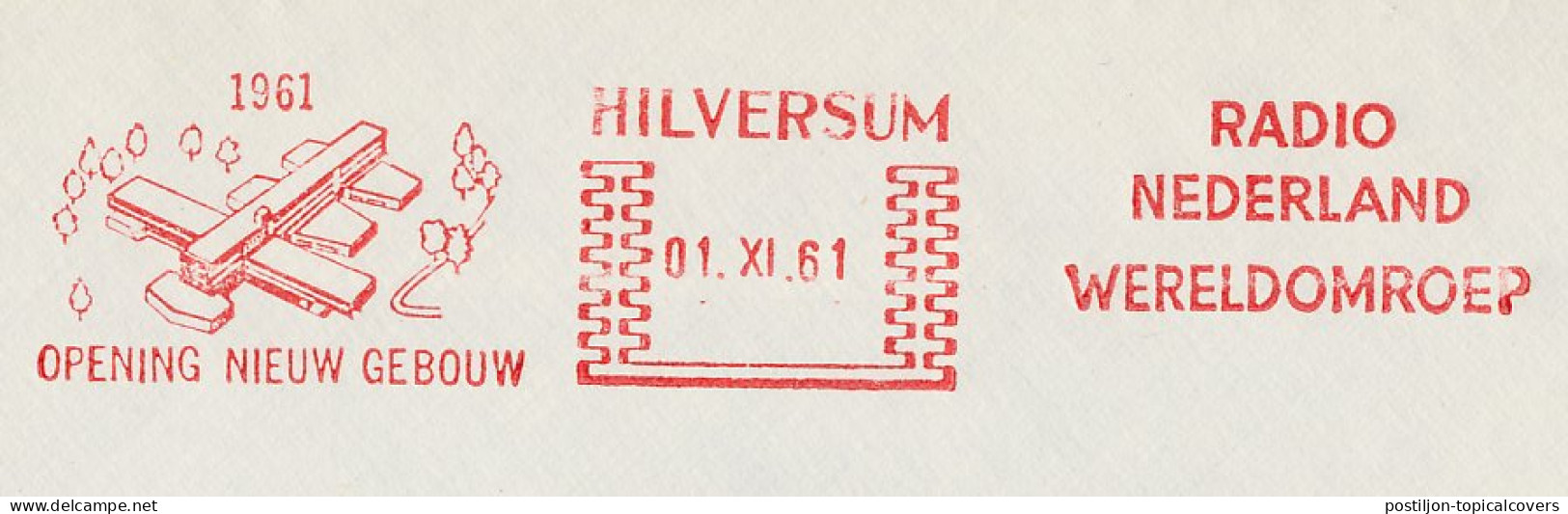 Meter Cover Netherlands 1961 Radio Netherlands - World Broadcaster - Hilversum - Sin Clasificación