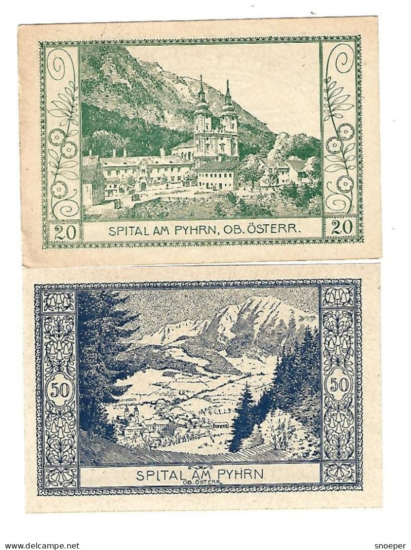 *notgeld   Austria Sptial Serie Compleet  1007.1b  Cat Val  6 Euro - Oesterreich