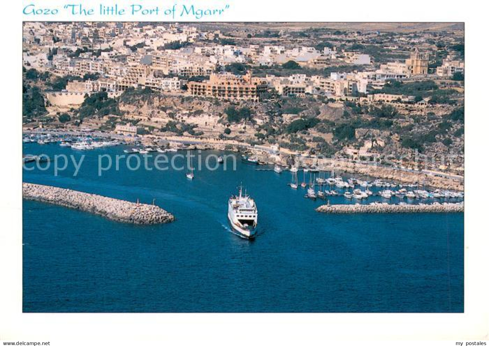 73753234 Gozo Malta The Little Port Of Mgarr Air View Gozo Malta - Malte