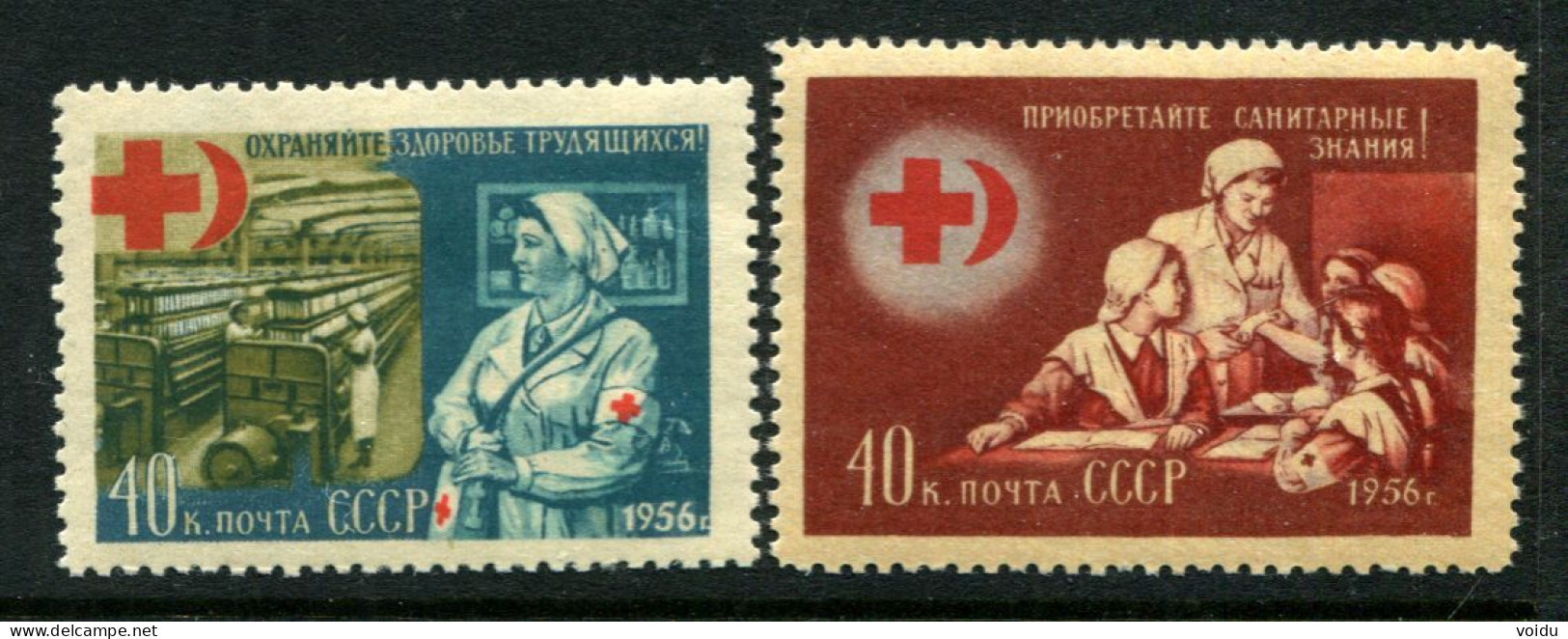 Russia 1956  Mi 1831-32 MNH ** - Neufs