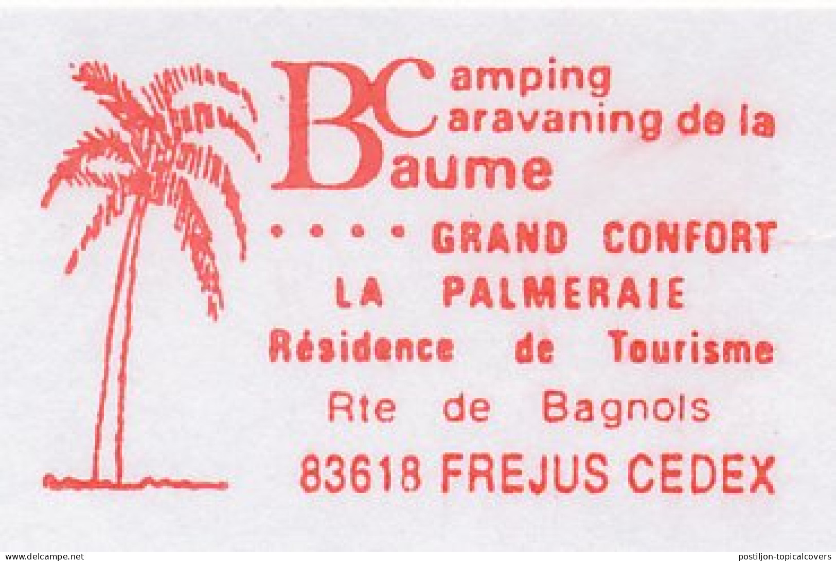 Meter Cut France 1999 Palm Tree - Alberi