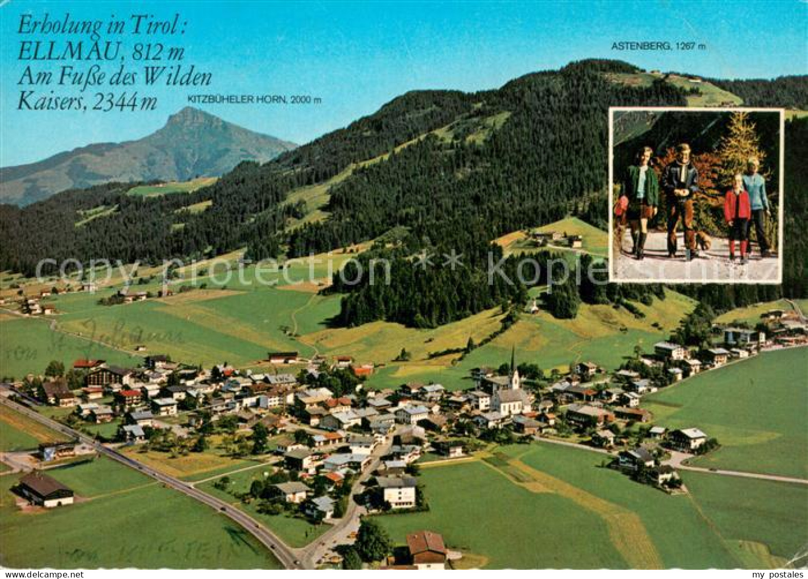 73753215 Ellmau Tirol Fliegeraufnahme Ellmau Tirol - Other & Unclassified