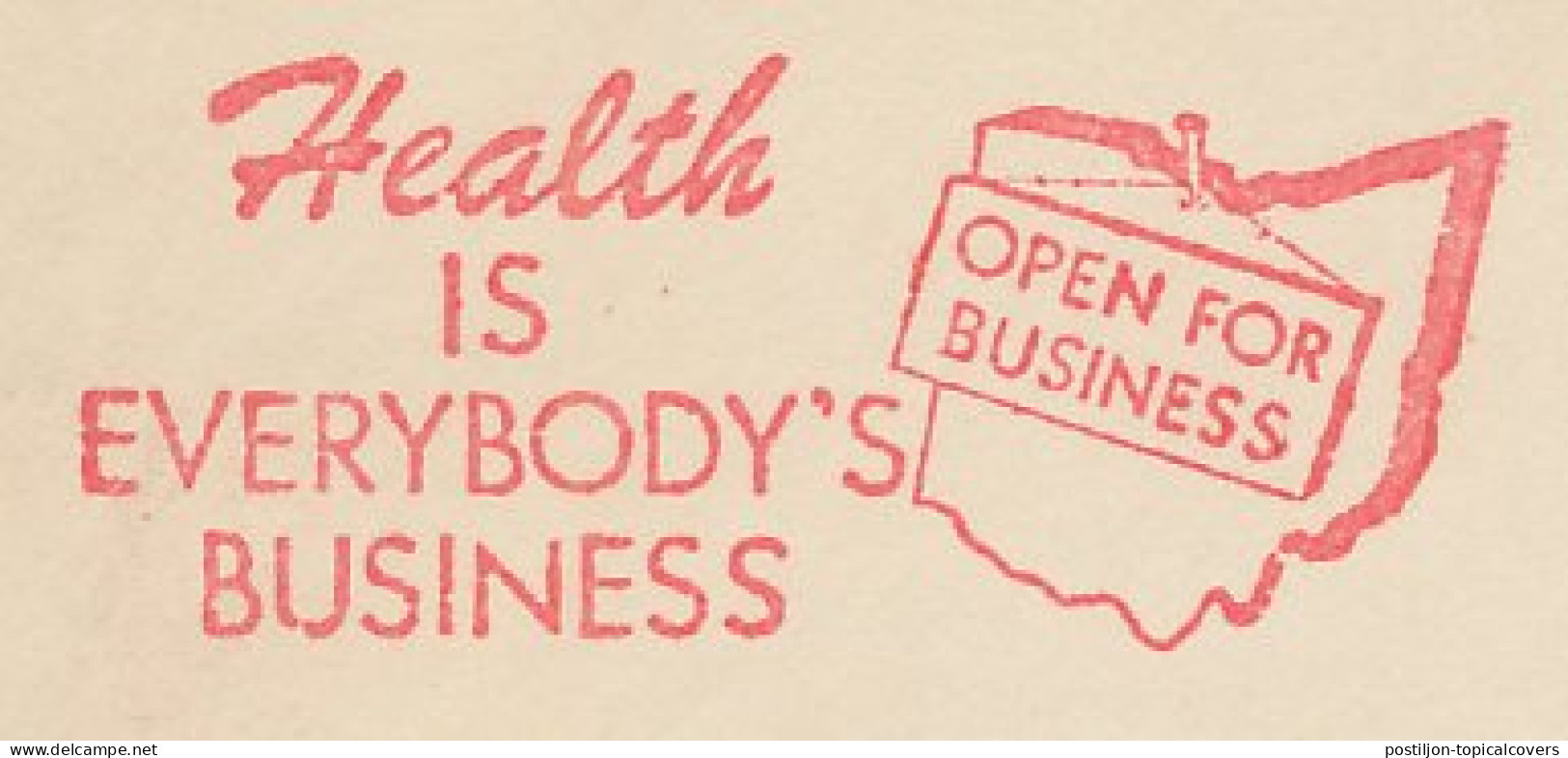 Meter Cut USA 1955 Health - Everybody S Business - Altri & Non Classificati