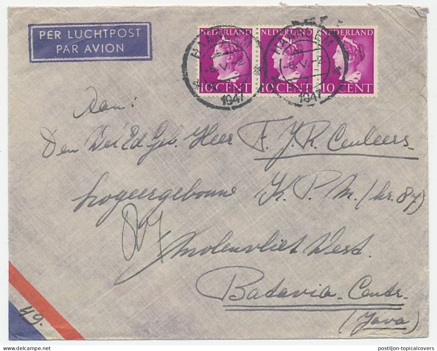 Em. Konijnenburg Haarlem - Ned. Indie 1947 - Unclassified