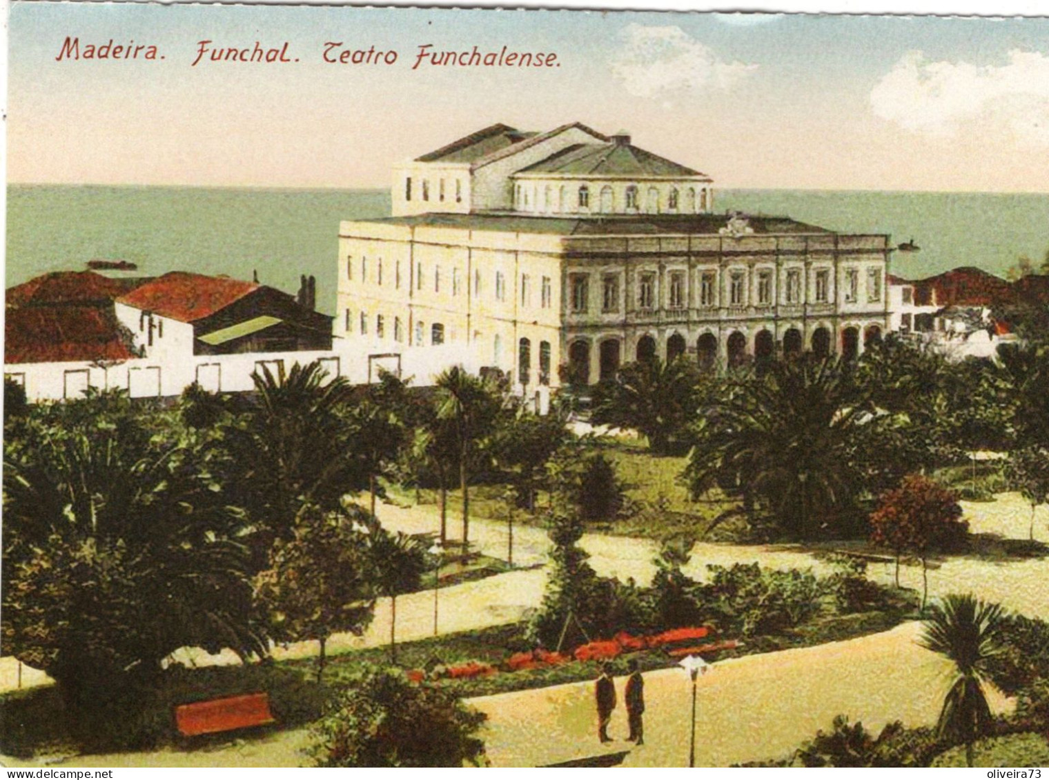 MADEIRA  - FUNCHAL - Teatro Funchalense - PORTUGAL - Madeira