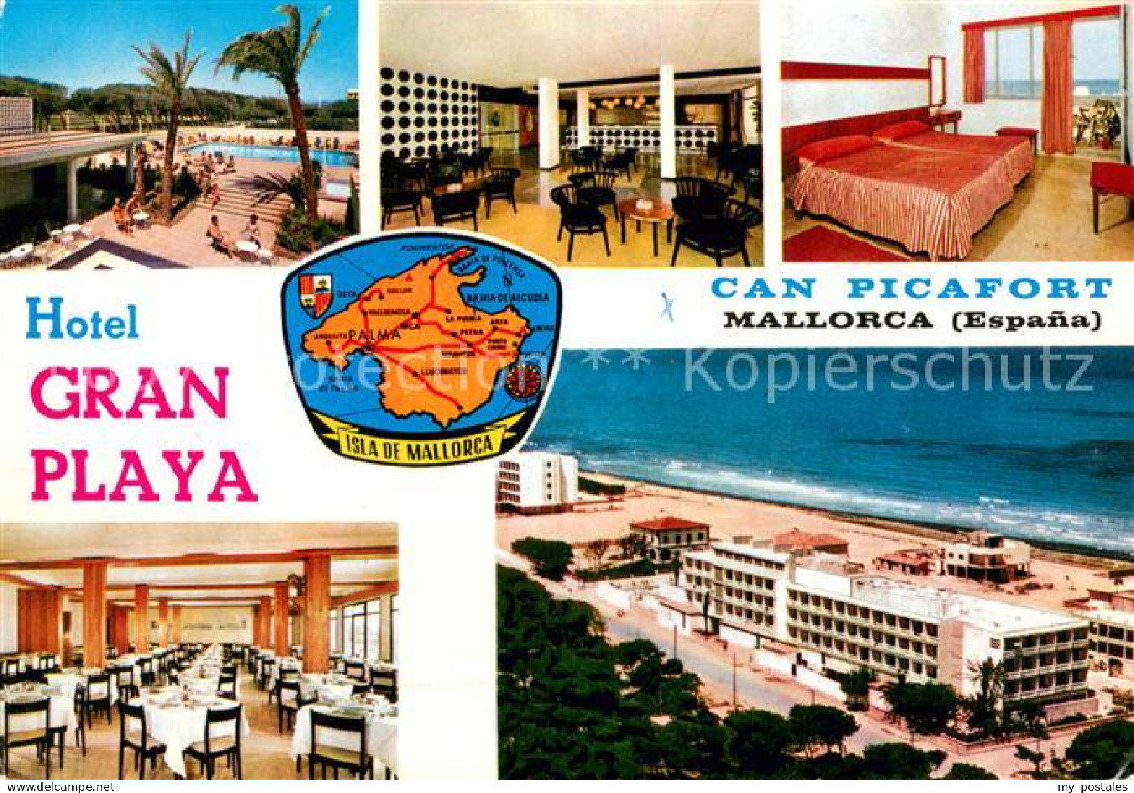 73753194 Can Picafort Mallorca ES Hotel Gran Playa Speisesaal Foyer Zimmer Flieg - Autres & Non Classés