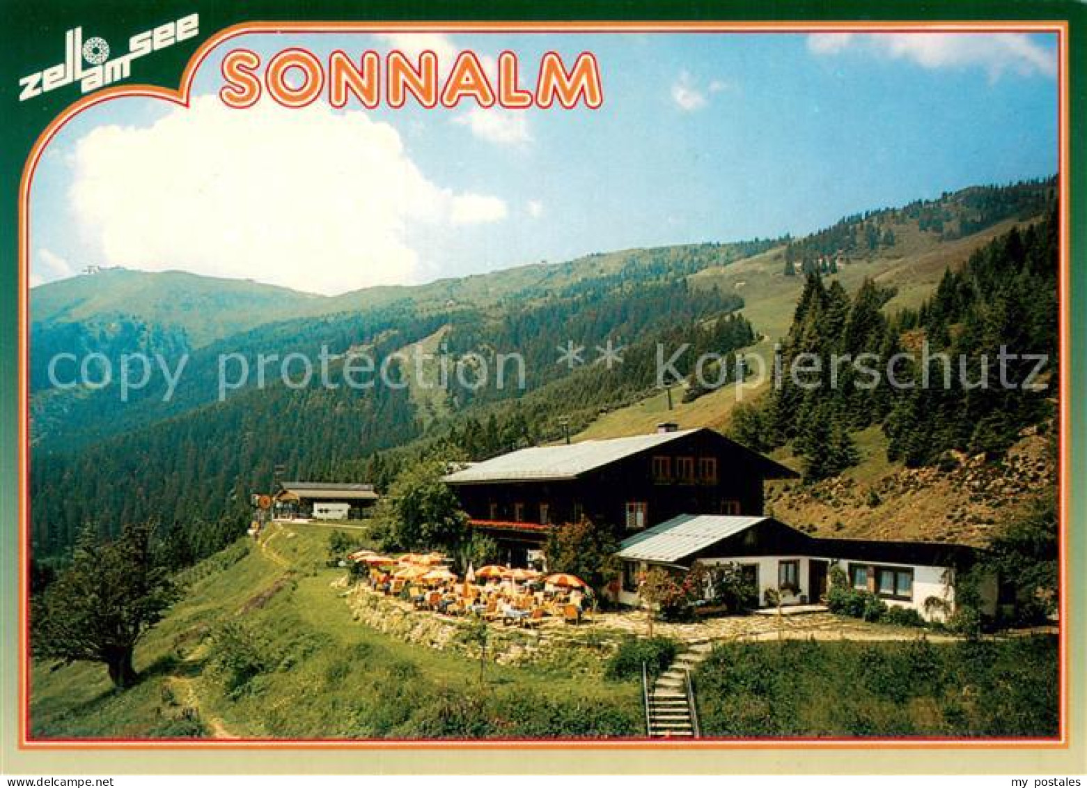 73753189 Zell See AT Berghotel Blaickners Sonnalm Panorama  - Other & Unclassified