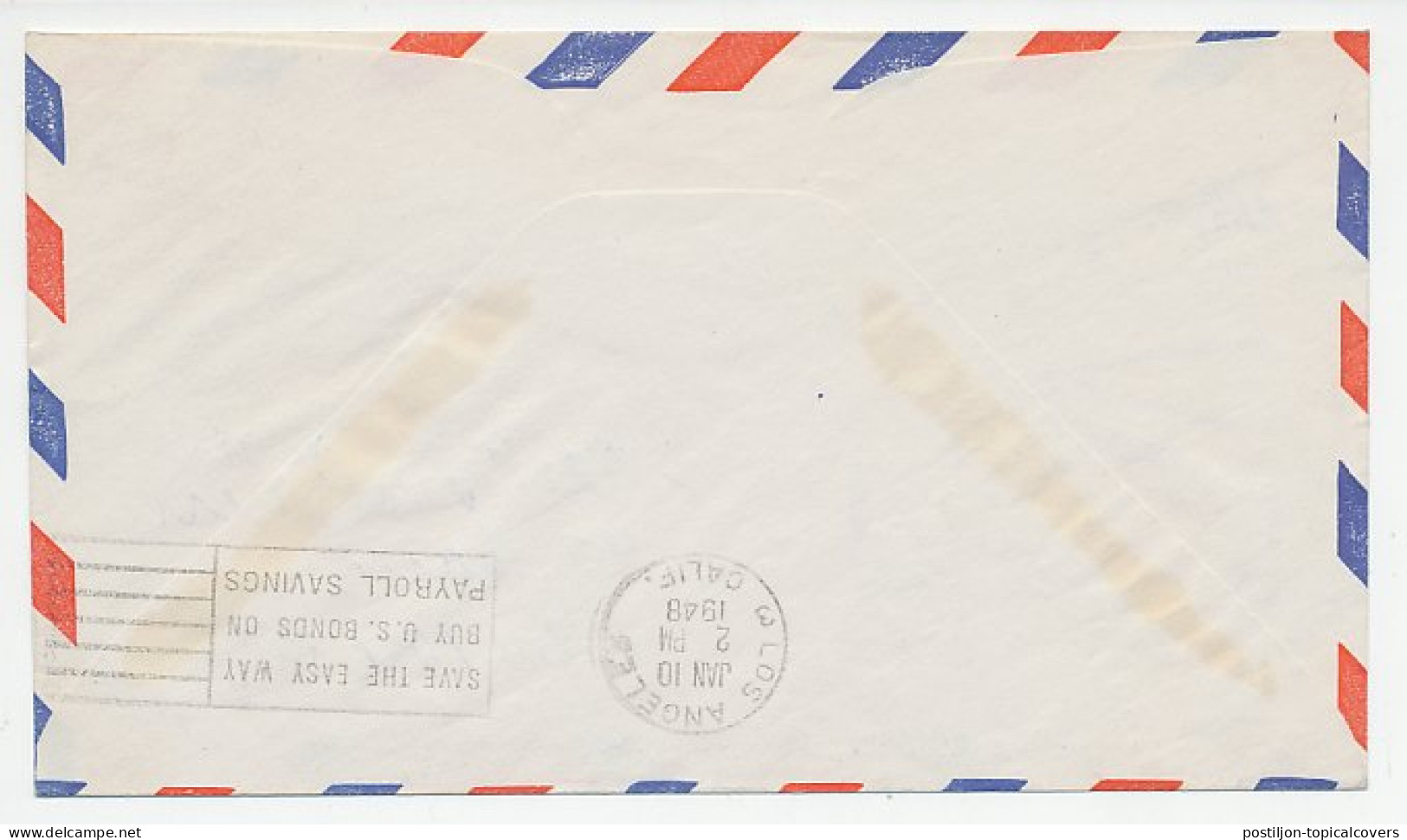 Cover / Postmark USA 1948 Helicopter Mail - Andere & Zonder Classificatie