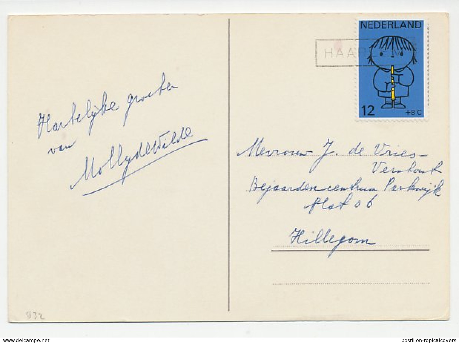 Em. Kind 1968 - Nieuwjaarsstempel Haarlem - Sin Clasificación