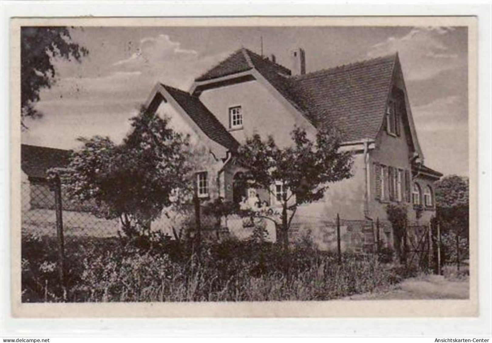 39011805 - Oberheldrungen Bei Heldrungen Mit Haus Auf Dem Berge Gelaufen Von 1928. Ecken Mit Albumabdruecken, Leichte S - Heldrungen