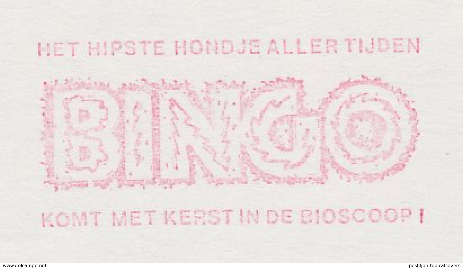Meter Cut Netherlands 1991 Bingo - Movie - Dog - Cinema
