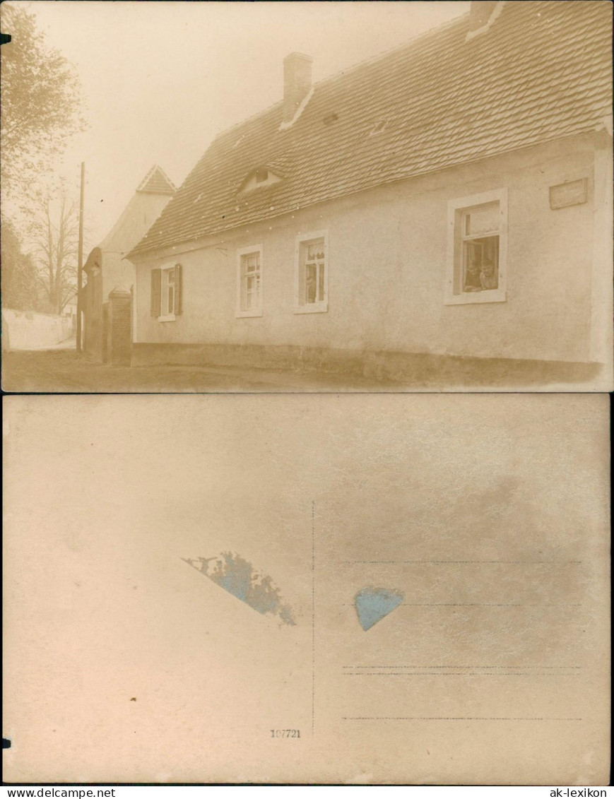 Ansichtskarte  Straßenpartie 1926 Privatfoto - Zu Identifizieren