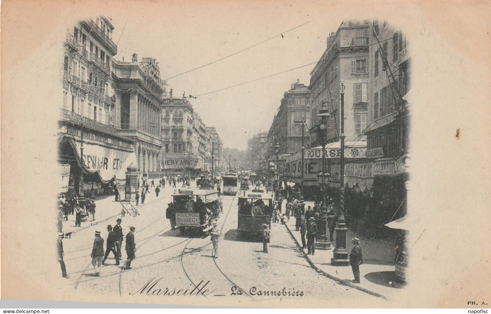 13-Marseille La  Cannebière - Canebière, Stadscentrum