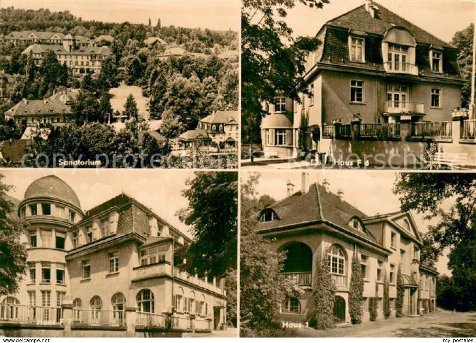 73753106 Gottleuba-Berggiesshuebel Bad Sanatorium Haus F6 Haus F7 Haus 1 Gottleu - Bad Gottleuba-Berggiesshuebel