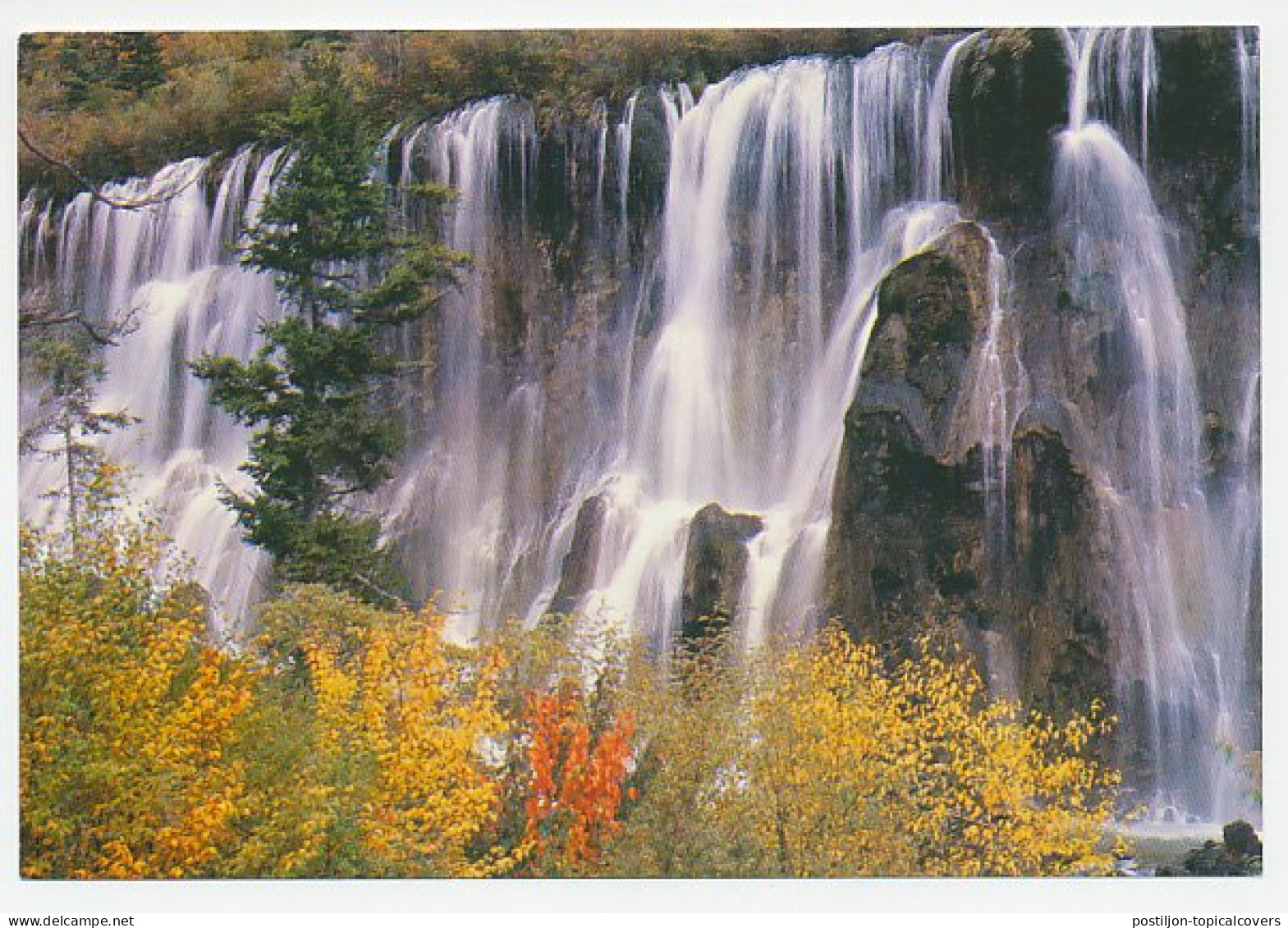 Postal Stationery China 1989 Waterfall - Ohne Zuordnung