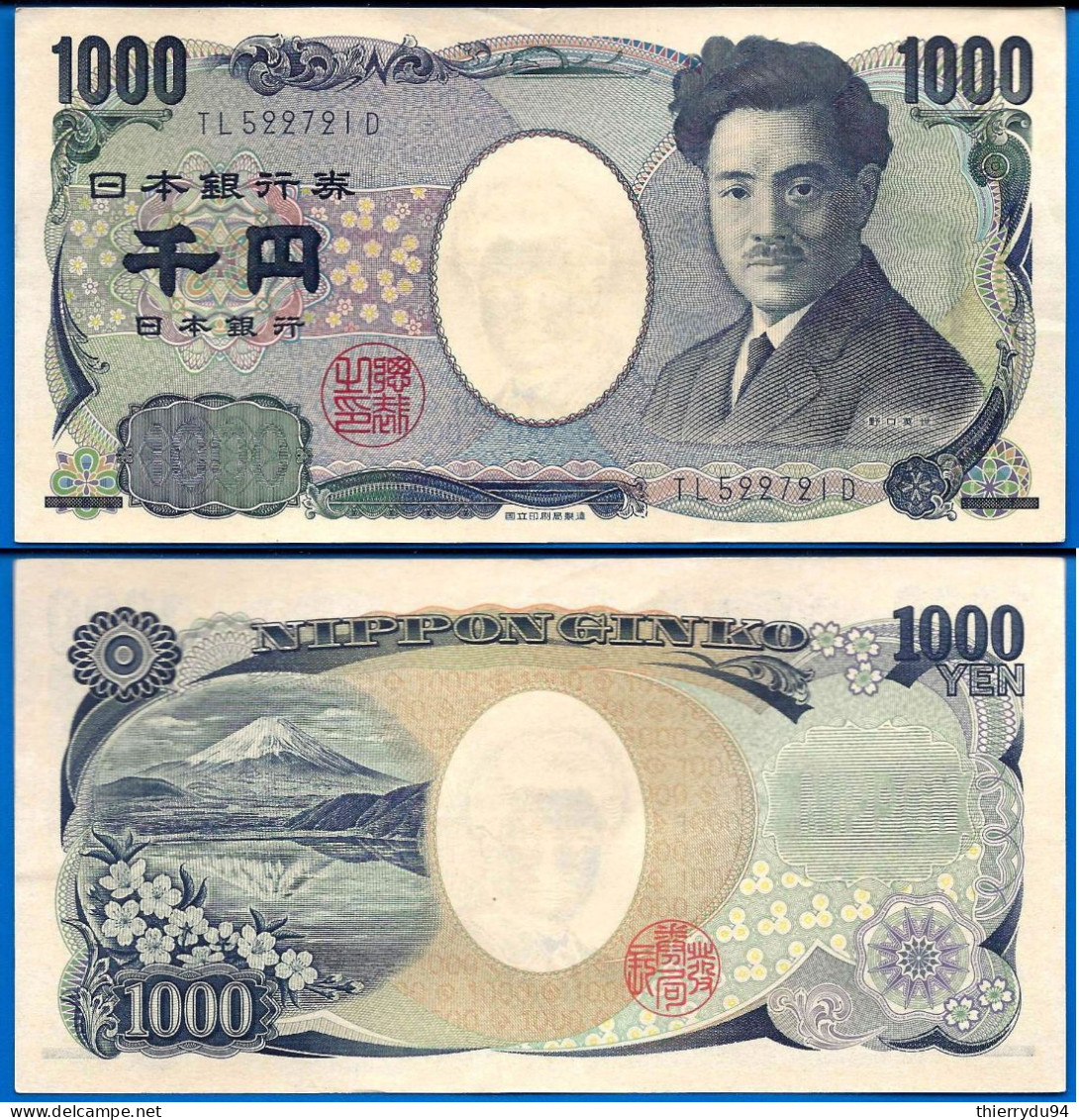 Japon 1000 Yen 2004 Prefixe TL Que Prix + Port Japan Billet Asie Asia - Japon