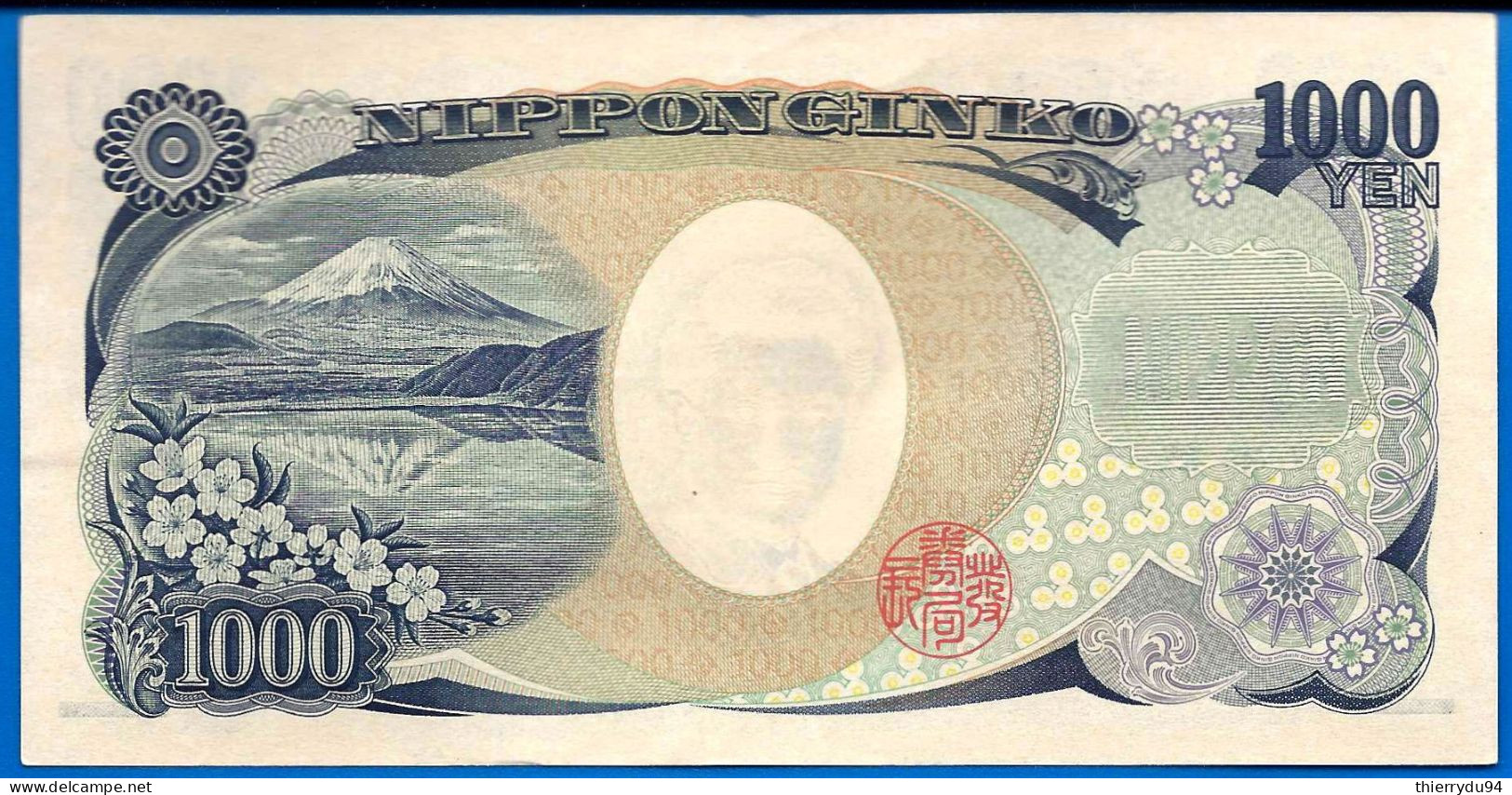 Japon 1000 Yen 2004 Prefixe TL Que Prix + Port Japan Billet Asie Asia - Japan