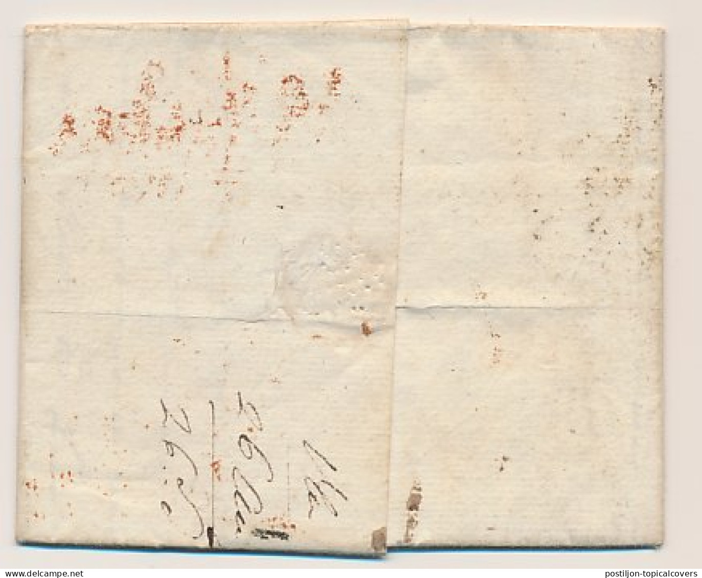 Nieuwe Diep - 118 LE HELDER - Dordrecht 1812 - ...-1852 Préphilatélie