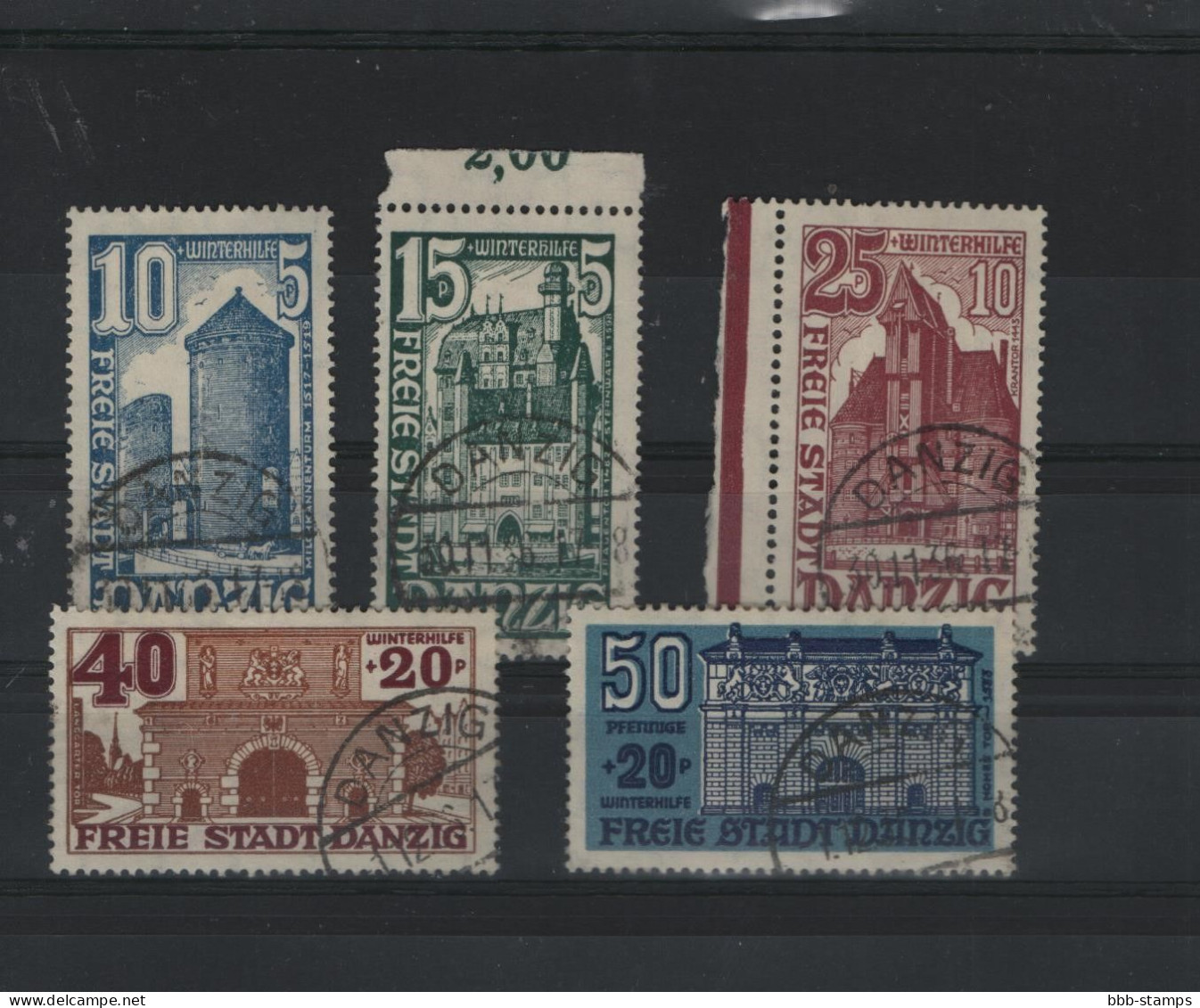 Danzig Michel Kat.Nr. Gest 262/266 - Used