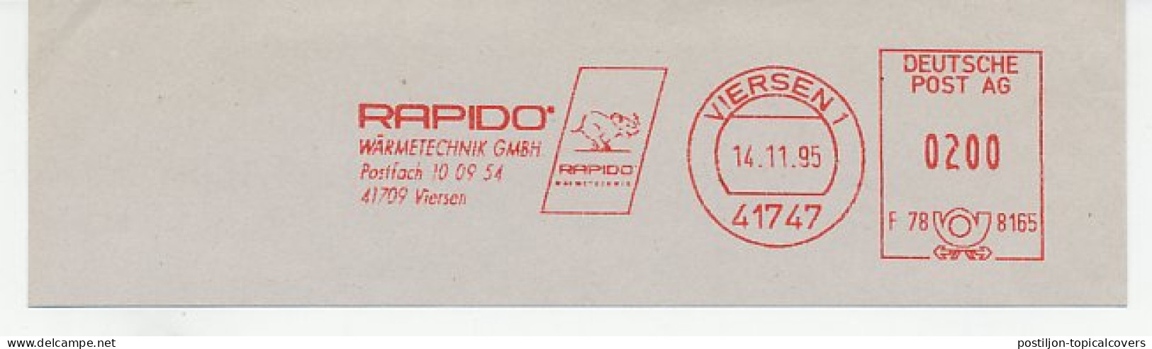 Meter Cut Germany 1995 Elephant - Other & Unclassified