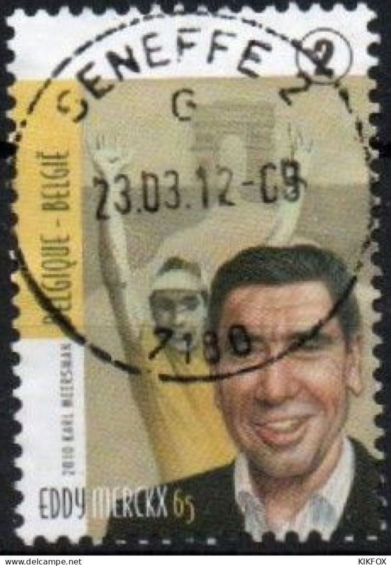 BELGIE,BELGIQUE ,2010, OB 4043, EDDY MERCKS, OBLITERE, GESTEMPELT - Used Stamps