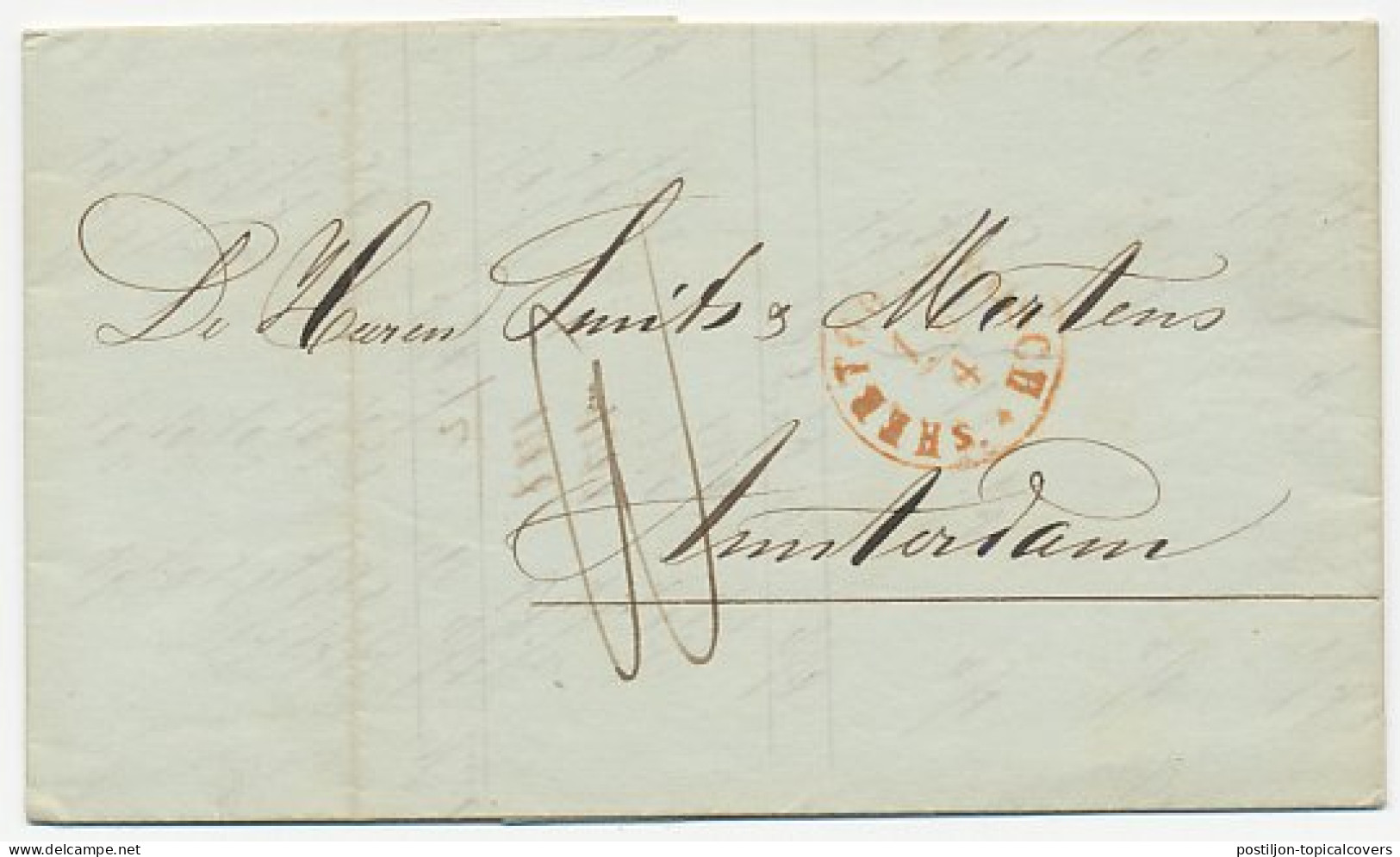 Naamstempel Gemert 1853 - Cartas & Documentos