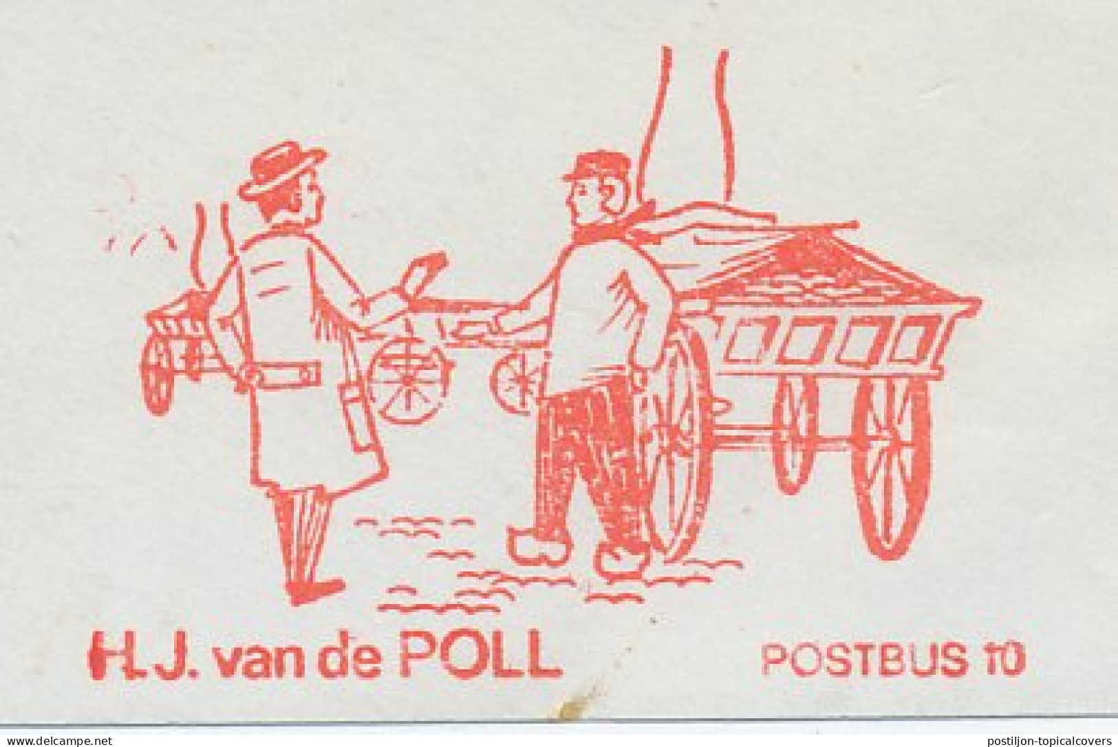 Meter Cut Netherlands 1967 Farmer - Bargaining - Agriculture