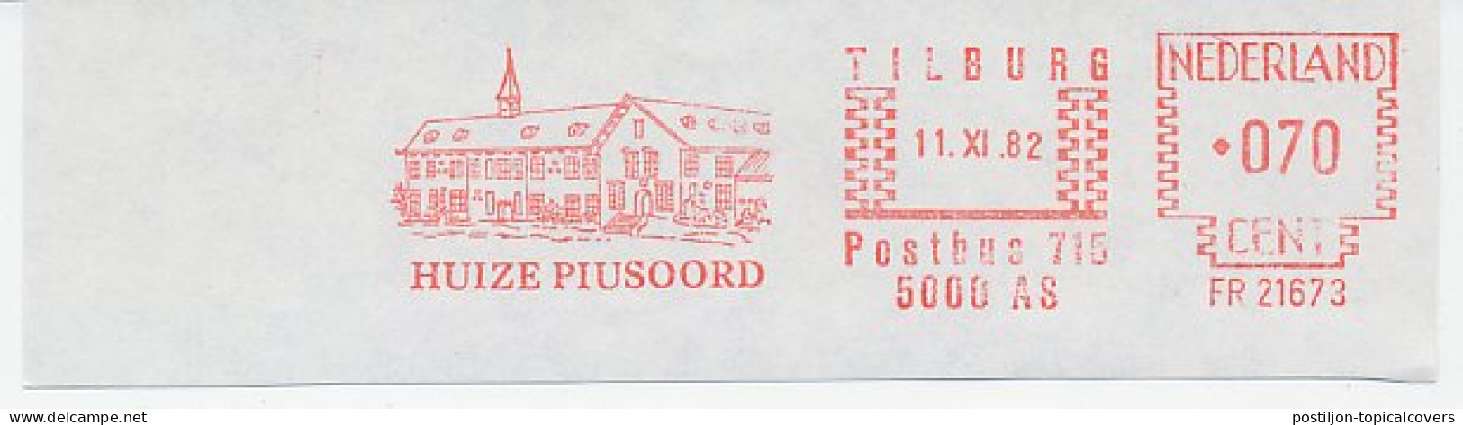 Meter Cut Netherlands 1982 Pius House - Obstetric Care -Â  Brothers Penitents - Andere & Zonder Classificatie