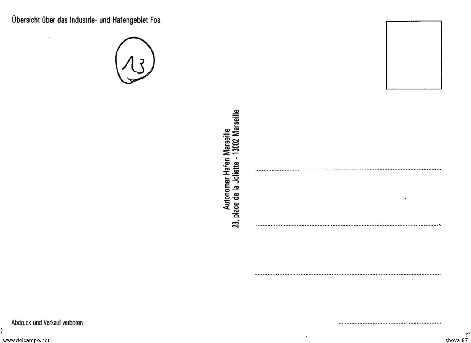 13 - Fos Sur Mer - Vue Sur L'industrie Et La Zone Portuaire - Other & Unclassified