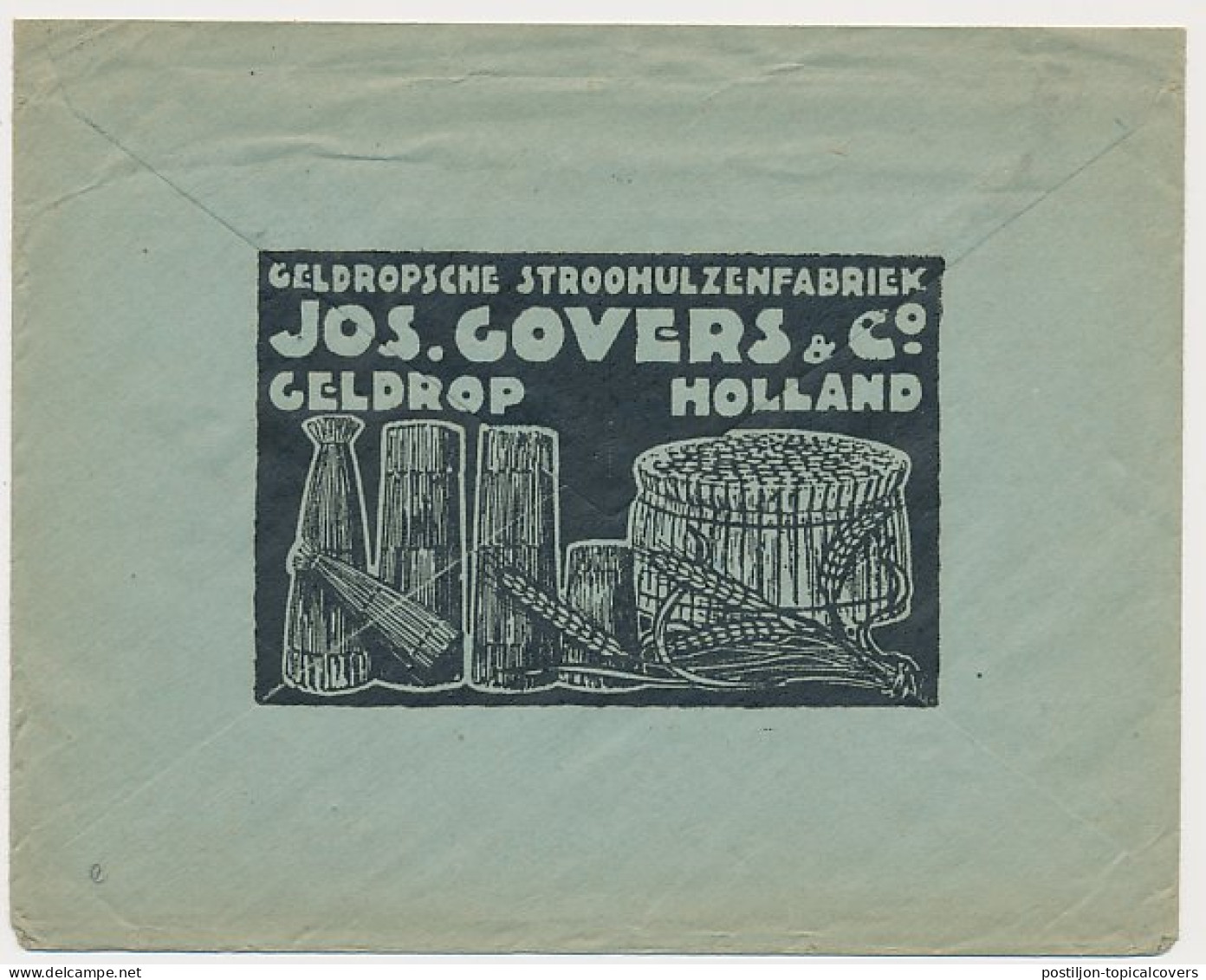 Firma Envelop Geldrop 1920 - Stroohulzenfabriek - Unclassified