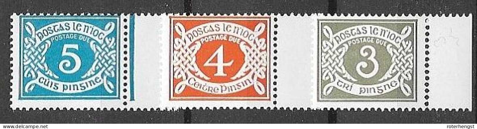 Ireland Mnh ** Postage Due Set 1978 15 Euros - Segnatasse