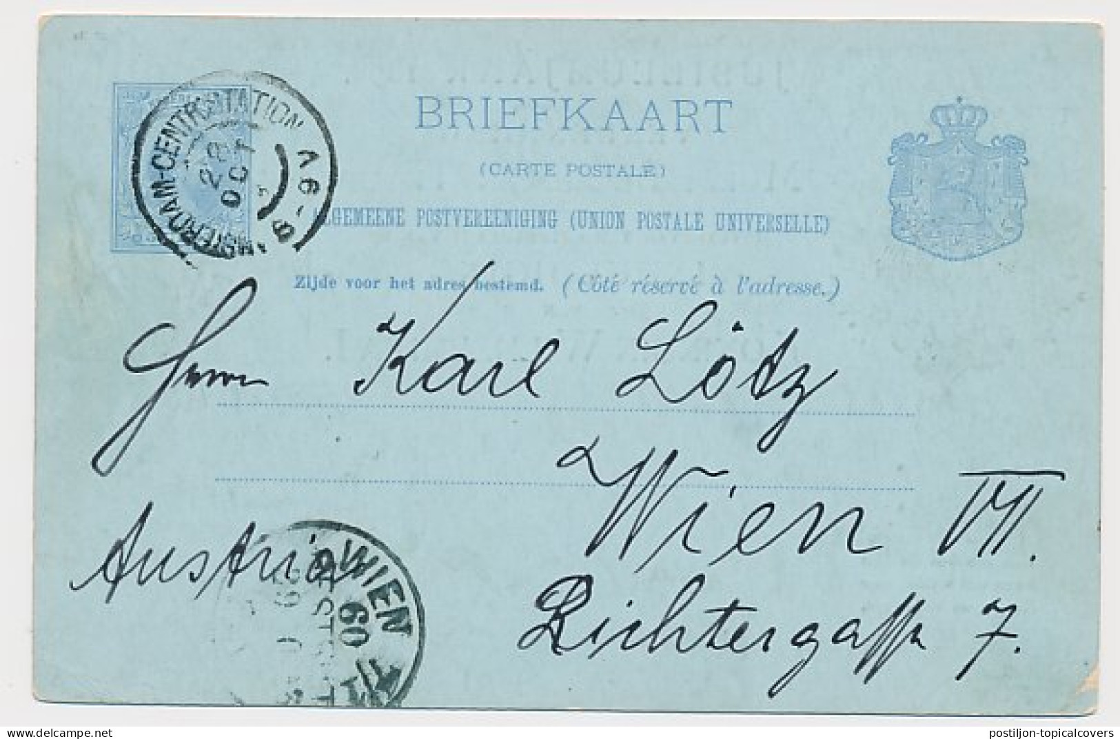 Briefkaart Geuzendam P36 A - Interi Postali