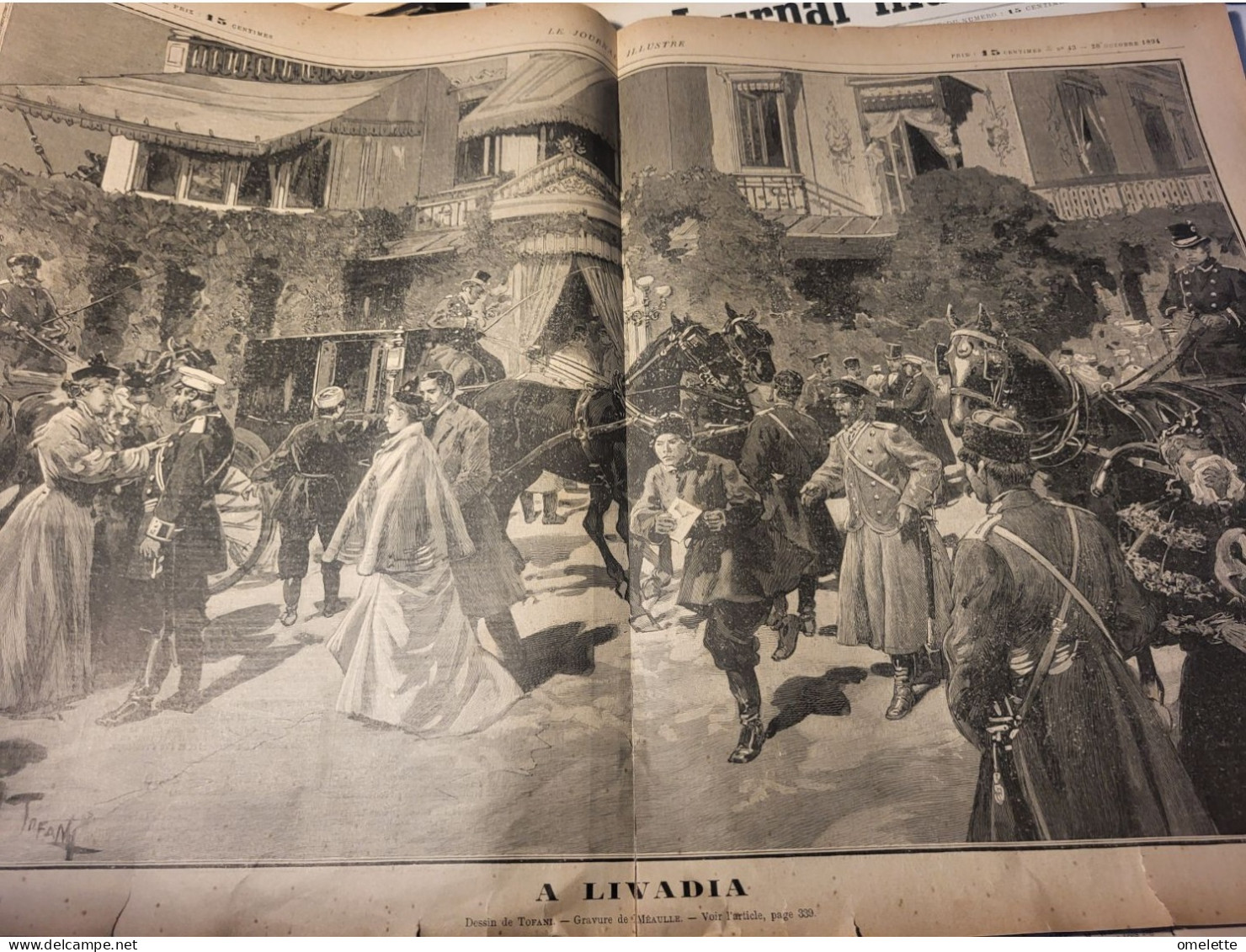 JOURNAL ILLUSTRE 94 /PARIS THEATRE GAITE RIP /LIVADIA CRIMEE /ANTOINE SARDOU - Riviste - Ante 1900