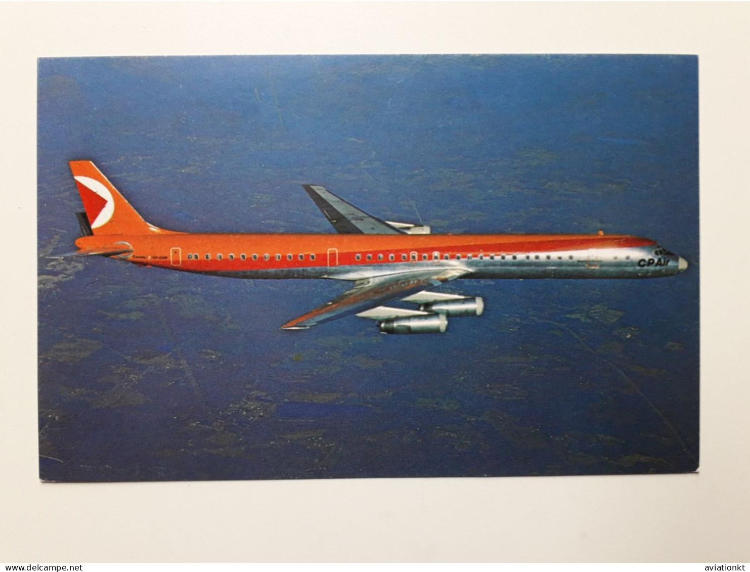 CP Air DC 8 Airline Issued Card - 1946-....: Moderne