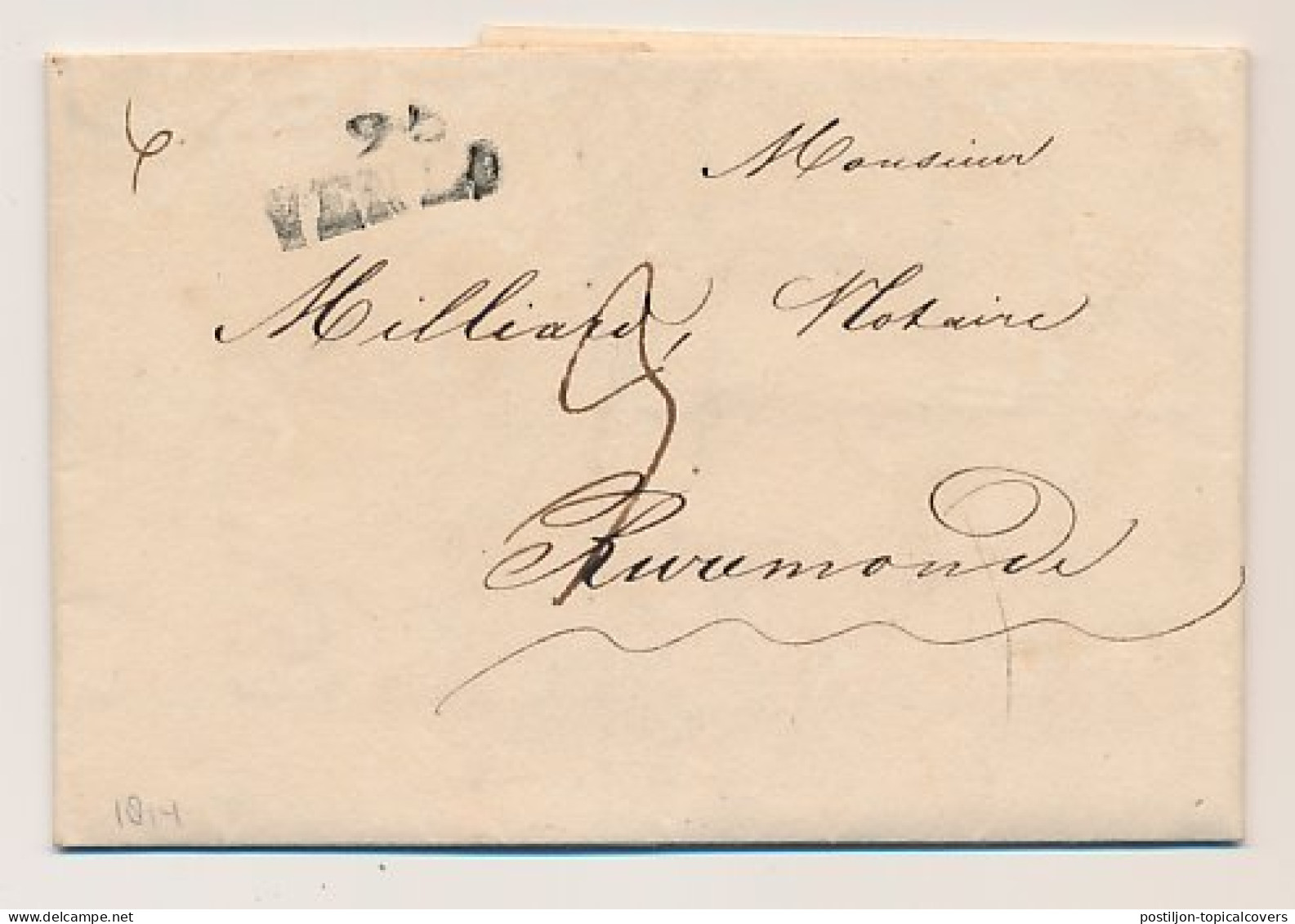 Venlo - Roermond 1814 - 95 VENLO - ...-1852 Prephilately