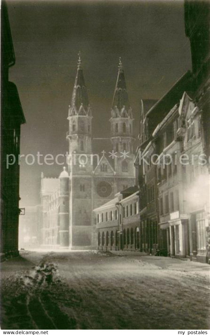 73753039 Meiningen Thueringen Im Schnee Blick Zur Stadtkirche Meiningen Thuering - Meiningen