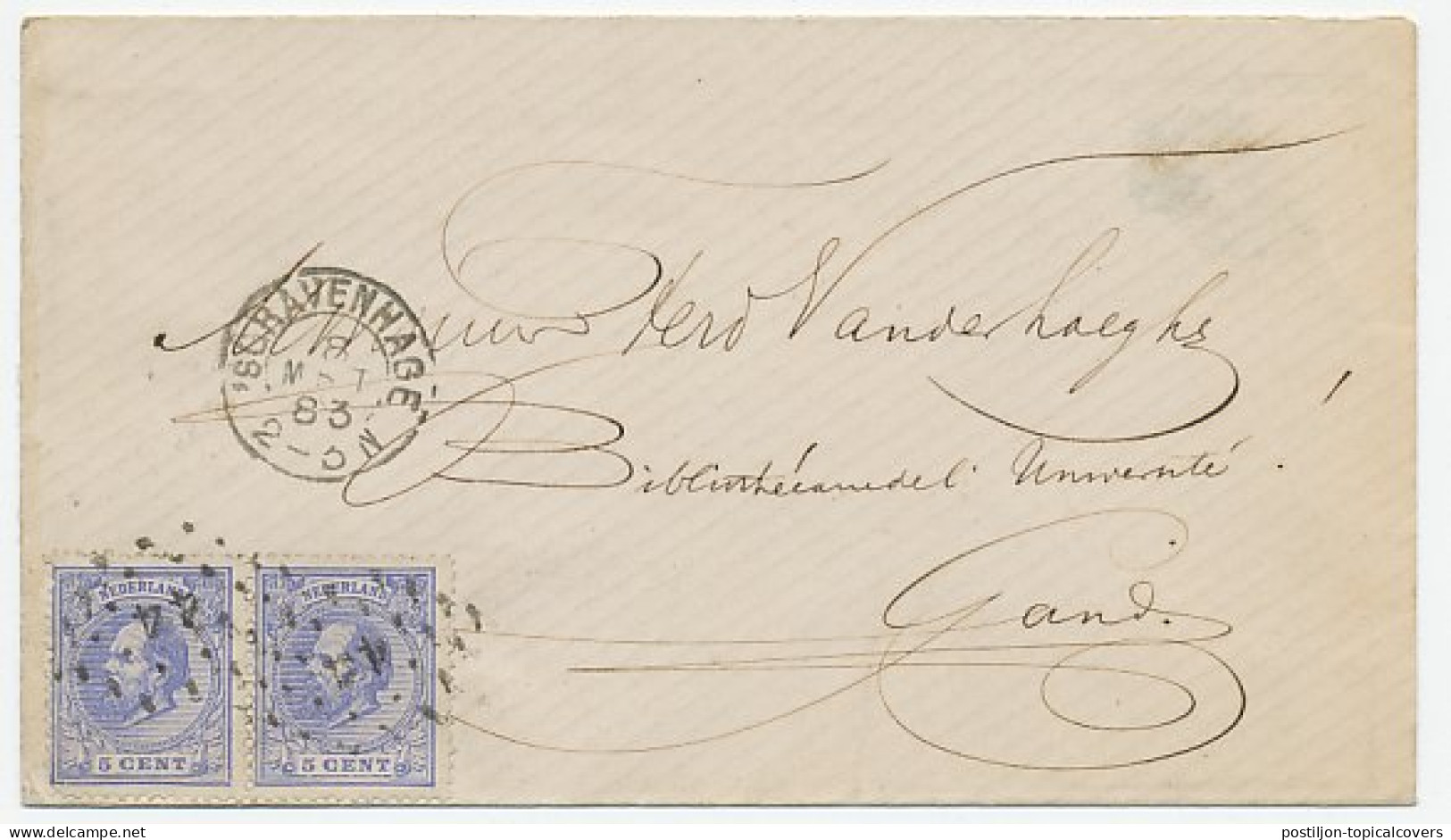 Em. 1872 Den Haag - Belgie - Brieven En Documenten