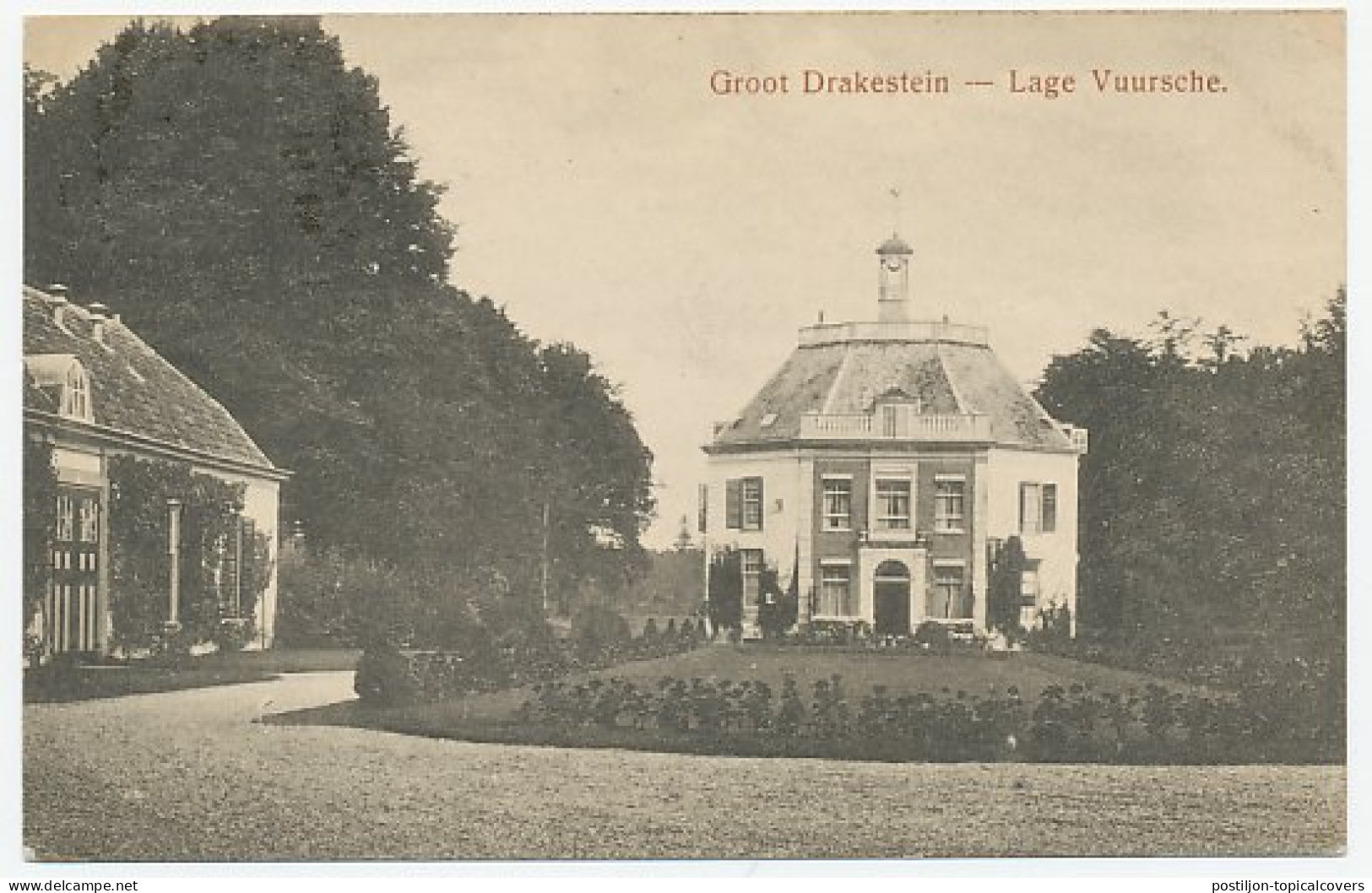 Kleinrondstempel Lage Vuursche 1913 - Non Classés