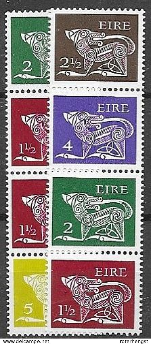Ireland Mnh ** Two Se-tenants - Postzegelboekjes