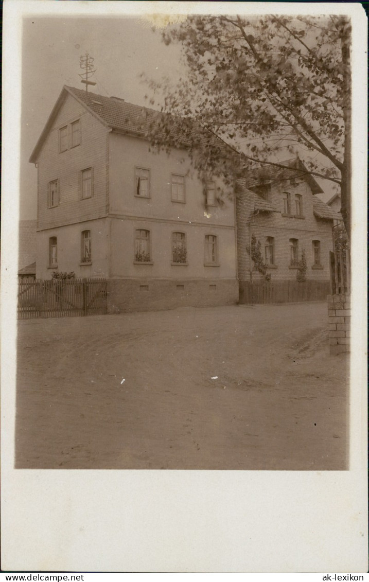 Foto  Hausfassaden Privataufnahme Straße 1922 Privatfoto - Non Classés