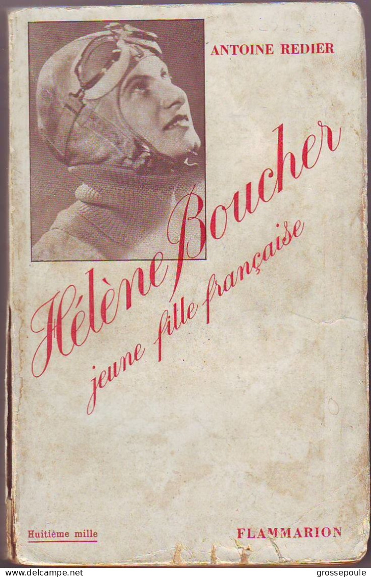 HELENE BOUCHER - JEUNE FILLE FRANCAISE - AVIATRICE - 1935 Antoine Redier - Avión
