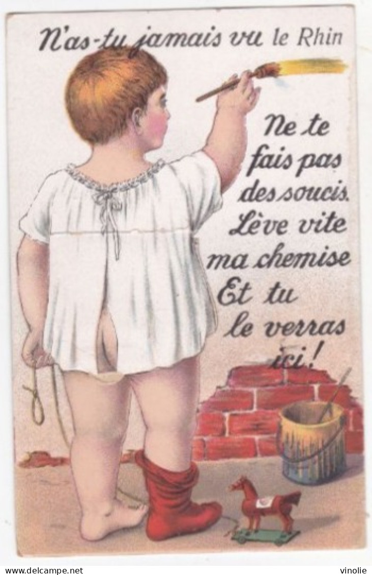 24-5306 : N'AS TU JAMAIS VU LE RHIN. CARTE A TIRETTE AVEC 10 VUES. COLLEUR D'AFFICHES. VALLEE DU RHIN - Greetings From...