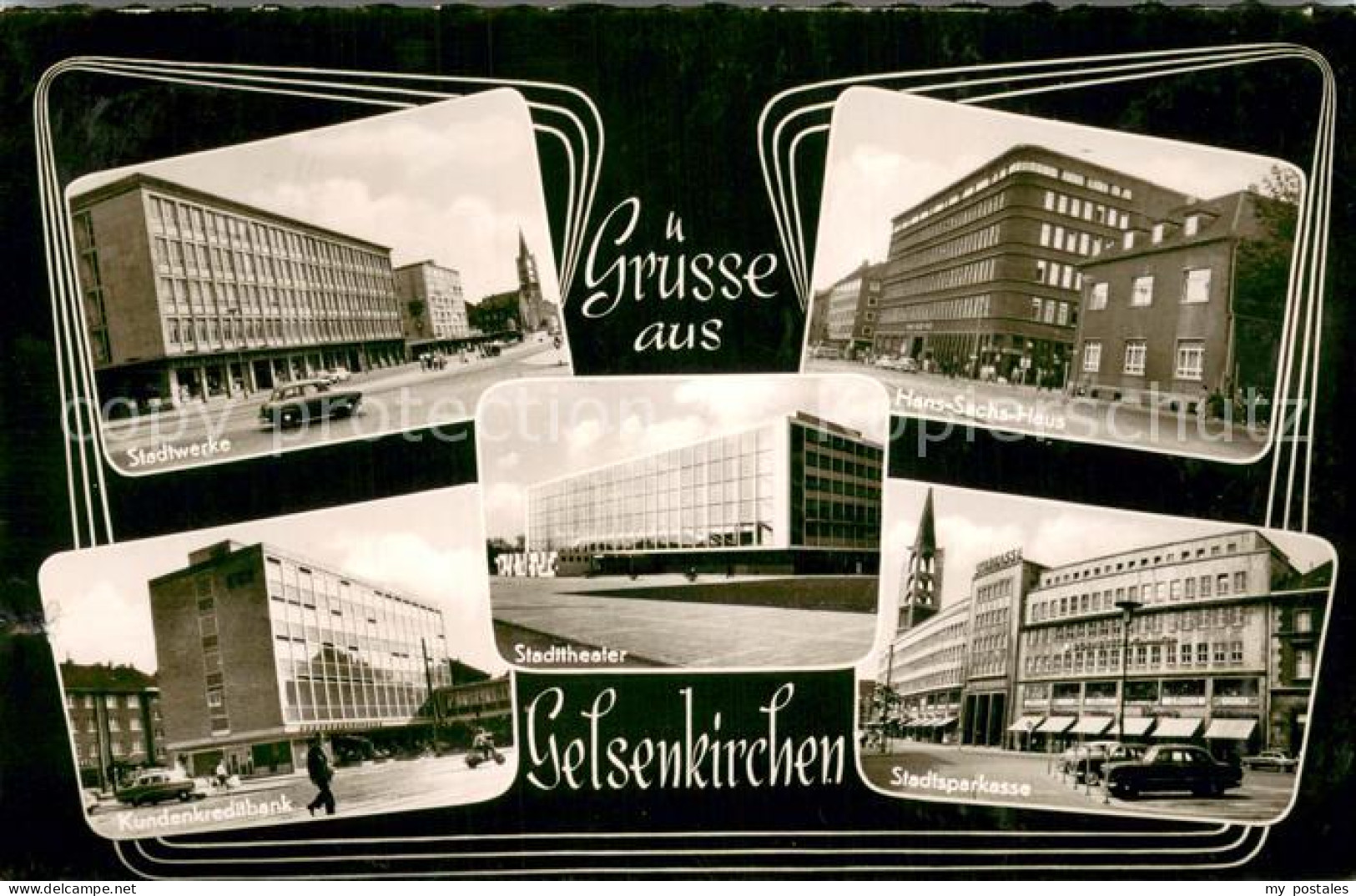 73752790 Gelsenkirchen Stadtsparkasse - Hans-Sachs-Haus - Stadtwerke - Stadtthea - Gelsenkirchen