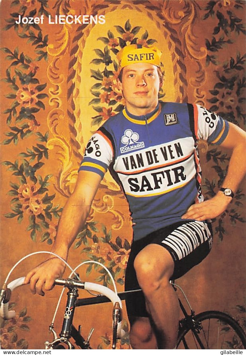 Vélo Coureur Cycliste Belge Josef Lieckens  - Team Van De Ven -  Cycling - Cyclisme - Ciclismo - Wielrennen -  - Wielrennen